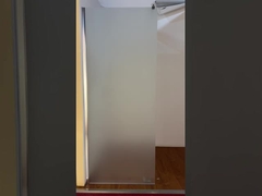 Màn tắm kính 8mm rõ ràng được làm theo yêu cầu cho tòa nhà văn phòng