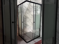 Tủ tắm hình vuông có thể tùy chỉnh với kính in lạnh cho hiện đại