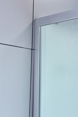 Cửa kính tắm Mat Vách kính Khung nhôm 1-1,2mm
