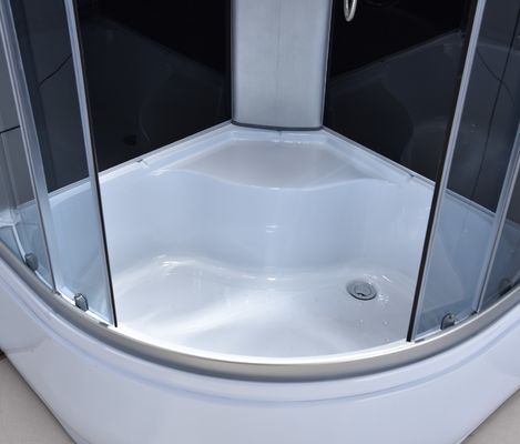 Vách tắm phòng tắm ướt bằng kính màu xám 39''x39''x85 ''