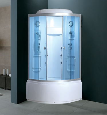 Cửa kính tùy chỉnh Cabin tắm hơi nước xoáy phù hợp với phòng tắm
