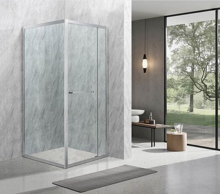 900x900 Tủ tắm 6/8mm kính nóng và khung nhôm với chrome cho phong cách