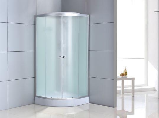 Khung nhôm Vách tắm kính 2 mặt 4mm 31''x31''x85 ''