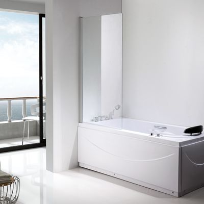 800 × 1400mm Cửa tắm không khung trượt đơn SGS