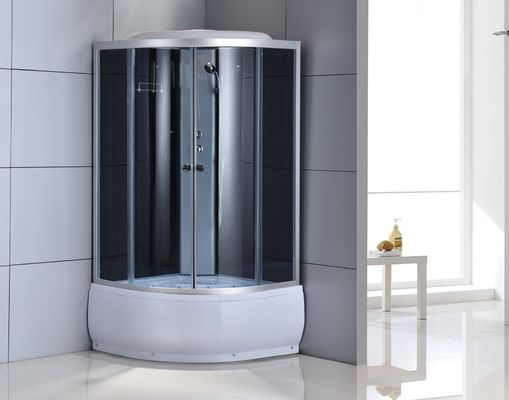 Vách tắm phòng tắm ướt bằng kính màu xám 39''x39''x85 ''